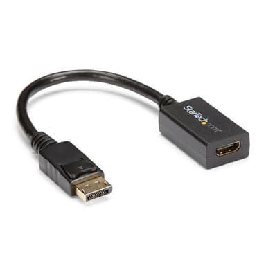 StarTech.com DisplayPort to HDMI Adapter - DP 1.2 to HDMI Video Converter 1080p - DP to HDMI Monitor/TV/Display Cable Adapter Dongle - Passive DP to HDMI Adapter - Latching DP Connector view 1