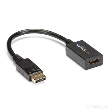 StarTech.com DisplayPort to HDMI Adapter - DP 1.2 to HDMI Video Converter 1080p - DP to HDMI Monitor/TV/Display Cable Adapter Dongle - Passive DP to HDMI Adapter - Latching DP Connector view 8