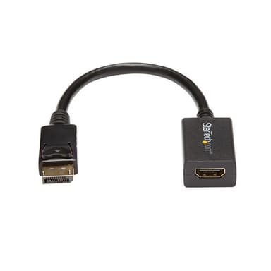 StarTech.com DisplayPort to HDMI Adapter - DP 1.2 to HDMI Video Converter 1080p - DP to HDMI Monitor/TV/Display Cable Adapter Dongle - Passive DP to HDMI Adapter - Latching DP Connector view 2