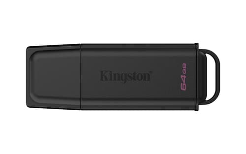 Kingston Technology DataTraveler 64GB Portable USB 3.2 Gen 1 Exodia Black