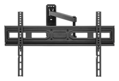 Manhattan Wall Mount for TV & Monitors (Full Motion), For screens 32" to 65", VESA compatibility: all between 100x100mm to 600x400mm - check the dimensions of the four mounting holes on back of screen to ensure it fits, Max 35kg, Black, Bracket, Lifetime Warranty view 3