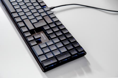 CHERRY KC 500 MX LP keyboard Home/Office USB QWERTY US English Black