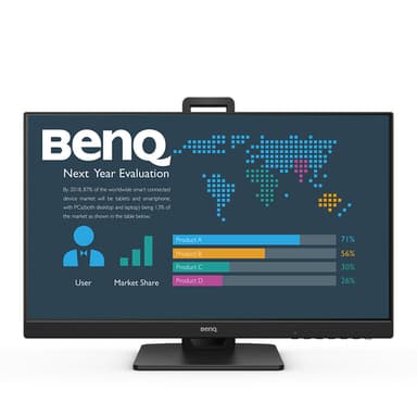 BenQ BL2486TC computer monitor 60.5 cm (23.8") 1920 x 1080 pixels Full HD Black view 4