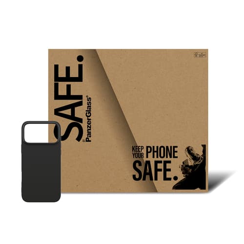 PanzerGlass SAFE. by ® TPU Case Black iPhone 17 Pro Max | Bulk