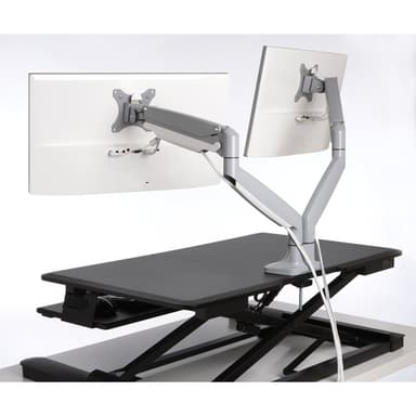 Kensington SmartFit One-Touch Height-Adjustable Dual Monitor Arm view 4