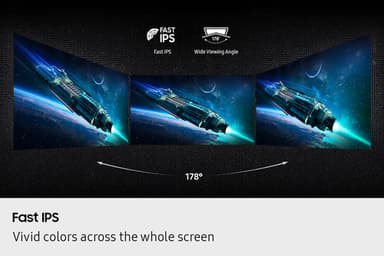 Samsung 32 ODYSSEY G5 G50F QHD 180HZ computer monitor view 5