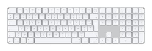 Apple Magic keyboard Universal USB + Bluetooth AZERTY French White