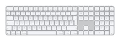 Apple Magic keyboard Universal USB + Bluetooth AZERTY French White view 1