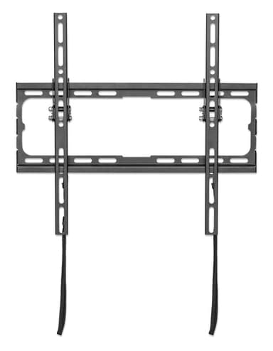 Manhattan Wall Mount for TV & Monitors (Tiltable), For screens 32" to 55", VESA compatibility: all between 200x200mm to 400x400mm - check the dimensions of the four mounting holes on back of screen to ensure it fits, Max 35kg, Black, Bracket view 3