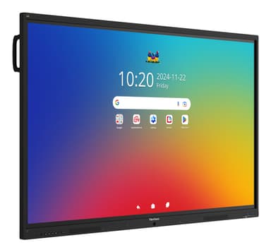 Viewsonic IFP 86IN 4K ANDROID 16 EDLA 64 interactive whiteboard 2.18 m (86") 3840 x 2160 pixels Touchscreen view 10