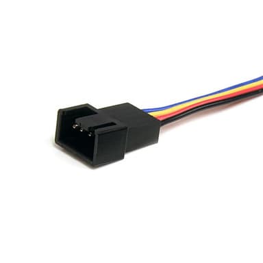 StarTech.com 12in 4 Pin Fan Power Splitter Cable - F/M view 3