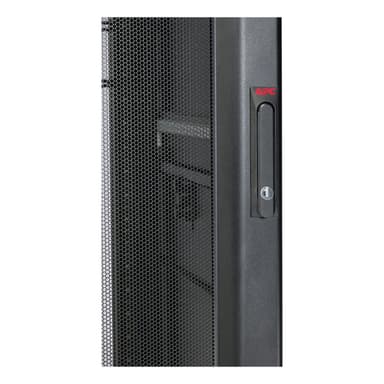 APC NetShelter AV, Server Rack Enclosure, 42U, 10-32 Threaded Rails, Black, 1991H x 600W x 825D mm view 4