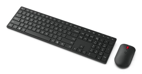 Lenovo 4X31S04847 keyboard Mouse included Home/Office RF Wireless + Bluetooth UK English Black