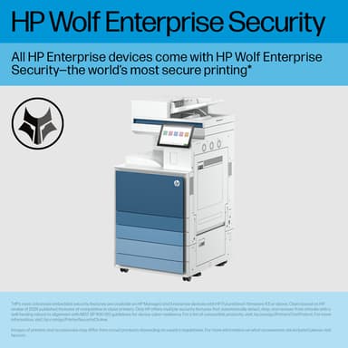 HP LaserJet Enterprise 8601dn Multifunction Black and white Printer, Only Ethernet; Duplex; Copier, Scanner view 10