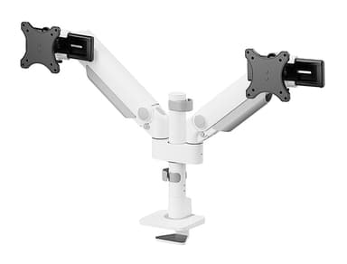 Neomounts DS65S-950WH2 Monitor arm 24-34" - gas spring - Topfix - multi-adjustable - 180°-stop view 3