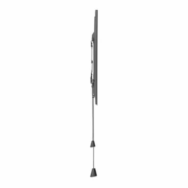 Manhattan Wall Mount for TV & Monitors (Fixed Low Profile), For screens 43" to 100", VESA compatibility: all between 200x200mm to 800x400mm - check the dimensions of the four mounting holes on back of screen to ensure it fits, Max 70kg, Black, Bracket view 5