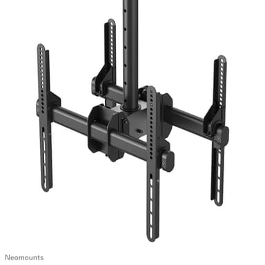 Neomounts NM-C440DBLACK Dual monitor/TV mount ceiling 32-60" - h 56-91 cm view 5
