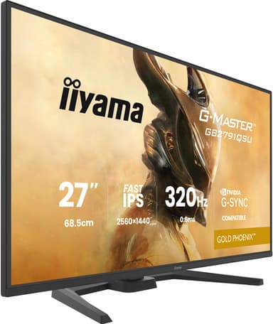 iiyama G-MASTER GB2791QSU-B1 computer monitor 68.6 cm (27") 2560 x 1440 pixels Wide Quad HD Black view 4