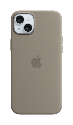 Apple iPhone 15 Plus Silicone Case with MagSafe - Clay
