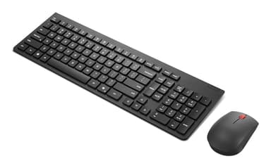 Lenovo 4X31R64491 keyboard Mouse included Office RF Wireless Black view 2