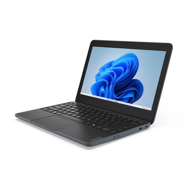 Lenovo 100w Gen 5 Intel® N N150 Laptop 29.5 cm (11.6") HD 8 GB LPDDR5-SDRAM 128 GB SSD Wi-Fi 6E (802.11ax) Windows 11 Pro Grey English view 3