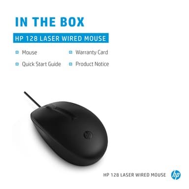HP 128 Laser Wired Mouse view 4