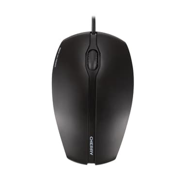 CHERRY GENTIX CORDED MOUSE, Black, USB view 1