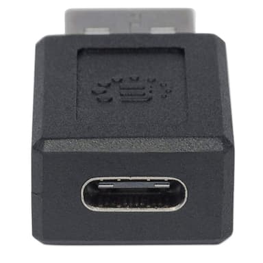 Manhattan USB-C to USB-A Adapter, Female to Male, 480 Mbps (USB 2.0), Hi-Speed USB, Black, Lifetime Warranty view 6