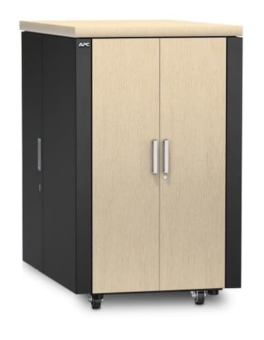 APC NetShelter CX 24U Freestanding rack Grey, Oak view 3