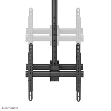 Neomounts NM-C440DBLACK Dual monitor/TV mount ceiling 32-60" - h 56-91 cm view 6
