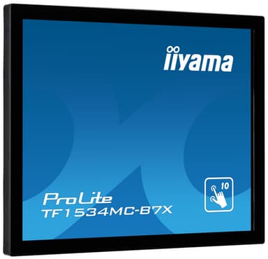 iiyama TF1534MC-B7X computer monitor 38.1 cm (15") 1024 x 768 pixels XGA LED Touchscreen Multi-user Black view 4