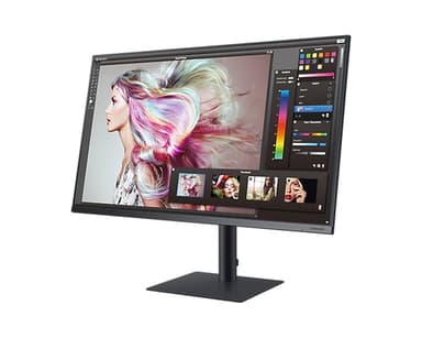 Samsung LF32TU870VPXXU computer monitor 81.3 cm (32") 3840 x 2160 pixels 4K Ultra HD LED Blue, Grey view 21