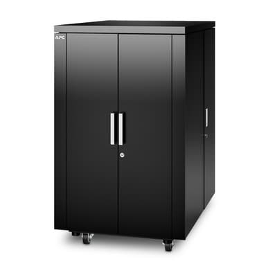 APC NetShelter CX 18U 24U Freestanding rack Black view 1