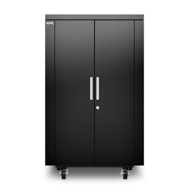 APC NetShelter CX 18U 24U Freestanding rack Black view 3