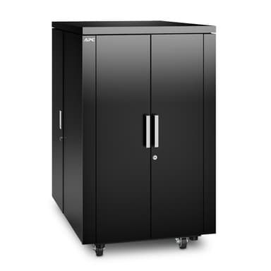 APC NetShelter CX 18U 24U Freestanding rack Black view 2