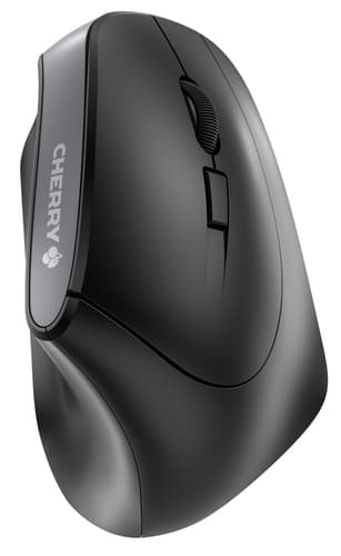 CHERRY MW 4500 Wireless 45 Degree Mouse, Black, USB view 1