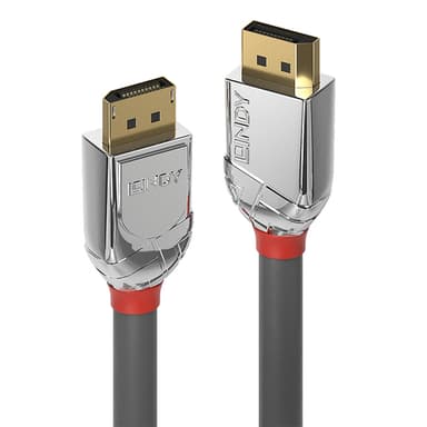 Lindy 5m DisplayPort 1.2 Cable, Cromo Line view 1