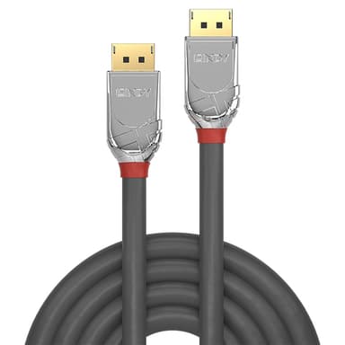 Lindy 5m DisplayPort 1.2 Cable, Cromo Line view 2