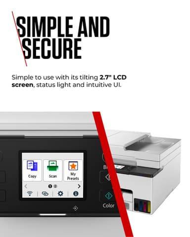 Canon MAXIFY GX2050 Inkjet A4 600 x 1200 DPI 9.1 ppm Wi-Fi view 6