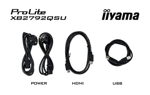 iiyama ProLite XB2792QSU-B1 computer monitor 68.6 cm (27") 2560 x 1440 pixels Quad HD LED Black