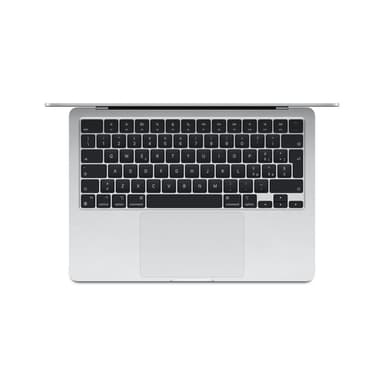 Apple MacBook Air 13-inch : M2 chip with 8-core CPU and 8-core GPU, 16GB, 256GB - Silver view 2