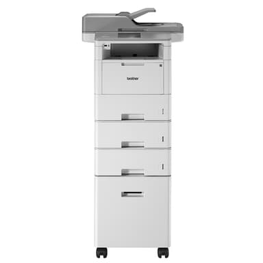 Brother ZUNTL6000W printer cabinet/stand Light grey view 2