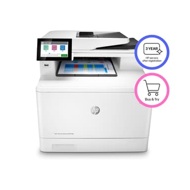 HP Color LaserJet Enterprise MFP M480f view 2