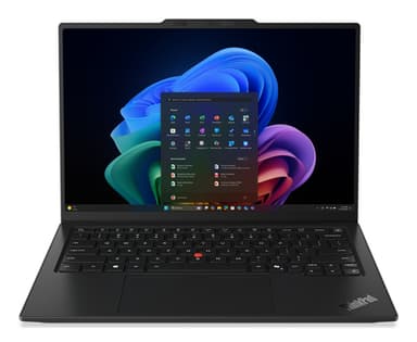 Lenovo ThinkPad X1 Carbon Gen 14 Aura Edition Copilot+ PC Intel Core Ultra 7 355 Laptop 35.6 cm (14") Touchscreen WUXGA 32 GB LPDDR5x-SDRAM 512 GB SSD Wi-Fi 7 (802.11be) Windows 11 Pro Black UK English view 1
