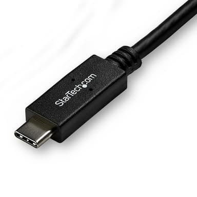 StarTech.com 10ft (3m) USB C to DVI Cable - 1080p (Single Link) USB Type-C (DP Alt Mode HBR2) to DVI-Digital Video Adapter Cable - Works w/ Thunderbolt 3 - Laptop to DVI Monitor/Display view 3