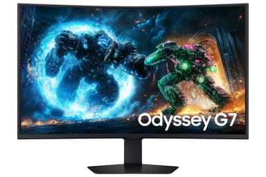 Samsung 37" Odyssey G7 G75F UHD 165Hz Curved Gaming Monitor view 1