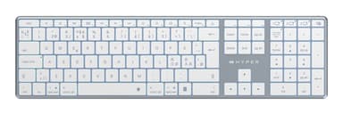 Targus HS2310NO keyboard Home Bluetooth QWERTY Grey view 1