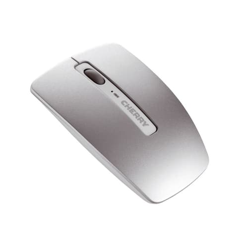 CHERRY DW 8000 keyboard Mouse included Universal RF Wireless QWERTY US English Silver, White