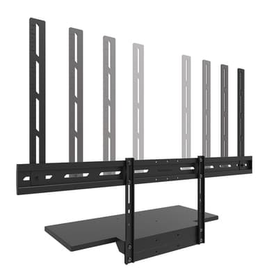 Neomounts AV40-500BL Keyboard shelf kit 43-110" - VESA - max 2,5 kg - universal view 9
