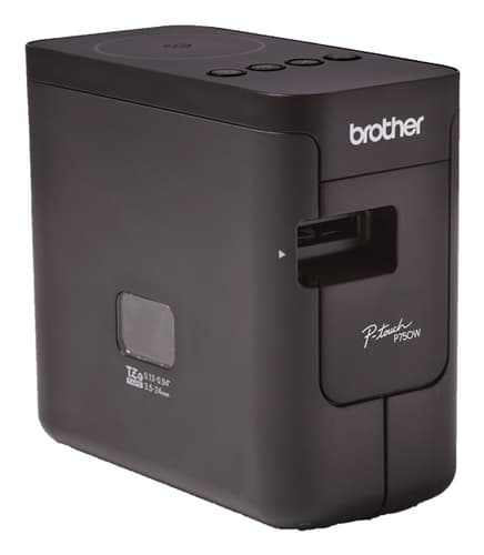 Brother PT-P750W label printer 180 x 180 DPI 30 mm/sec Wired & Wireless HSE/TZe Wi-Fi